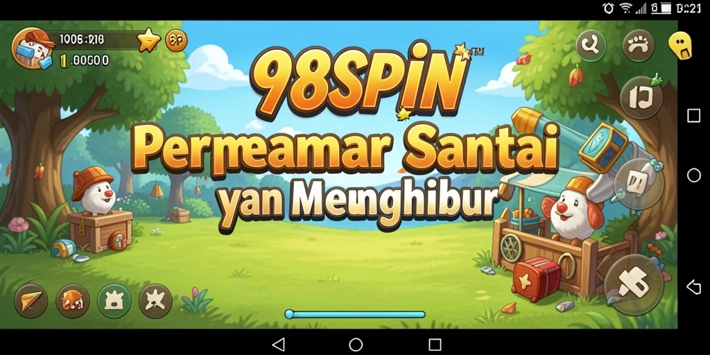 Tampilan gameplay <strong>98SPIN</strong> yang menawan dan menghibur.