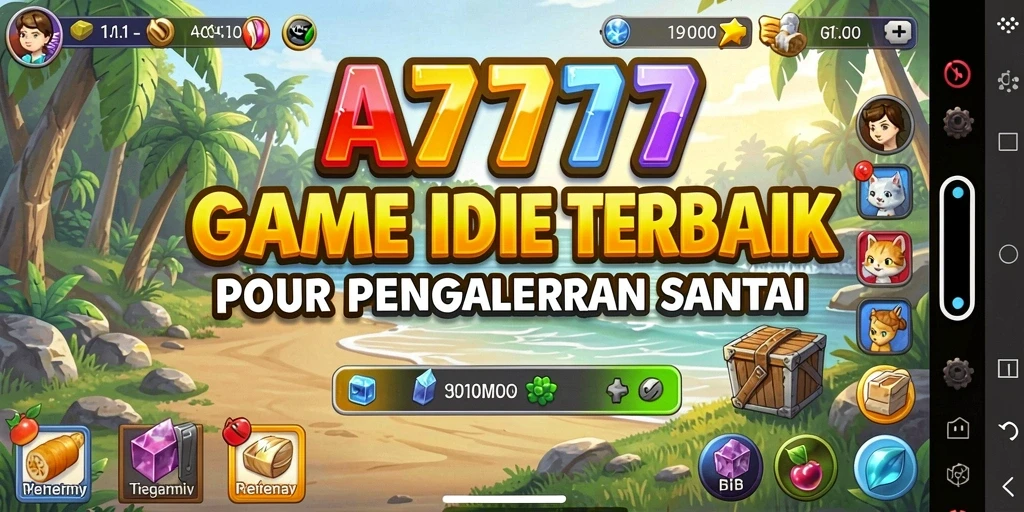 Tampilan gameplay A7777 yang menghibur dan menyenangkan.
