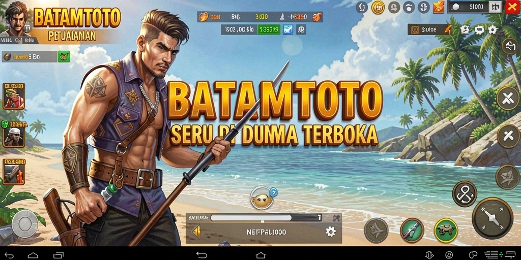 Gameplay epik di dunia terbuka BATAMTOTO dengan eksplorasi tak terbatas.