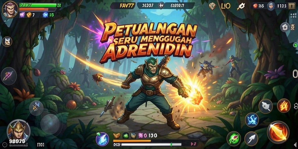 Tampilan gameplay FAV77 yang mengasyikkan saat menjelajahi dunia petualangan.
