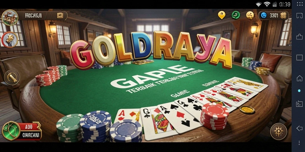 Tampilan gameplay GOLDRAJA yang seru dan mengasyikkan