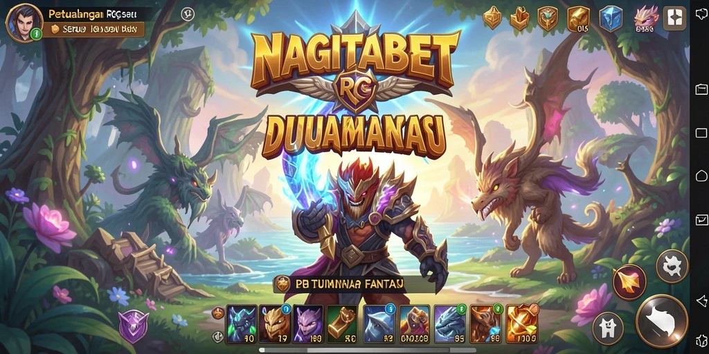 Gameplay seru NAGITABET dengan karakter dan dunia yang kaya.