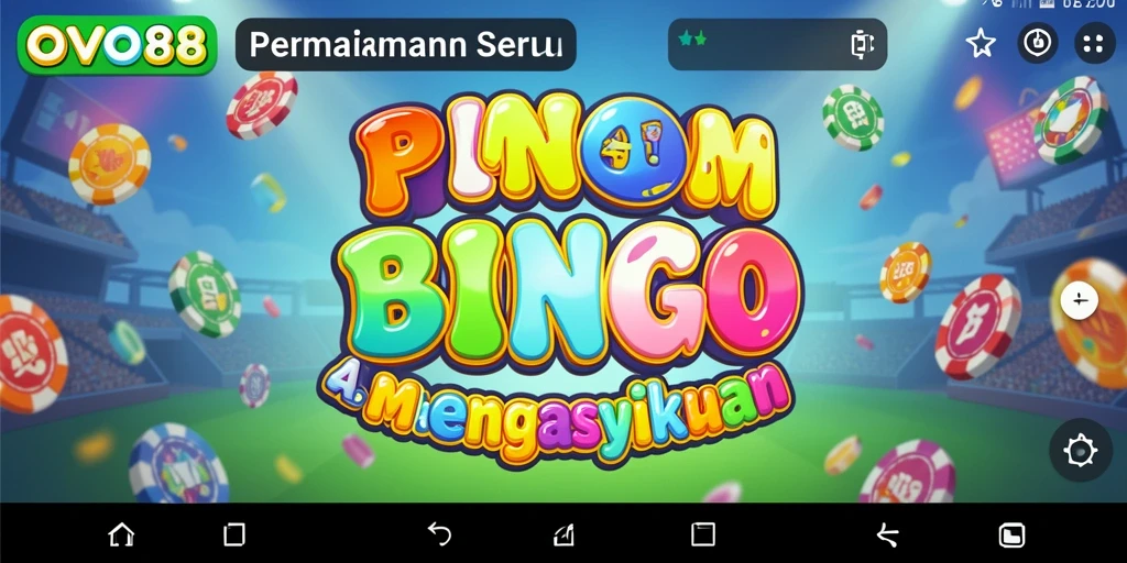 Tampilan gameplay seru di OVO88 dengan pemain aktif di Bingo.